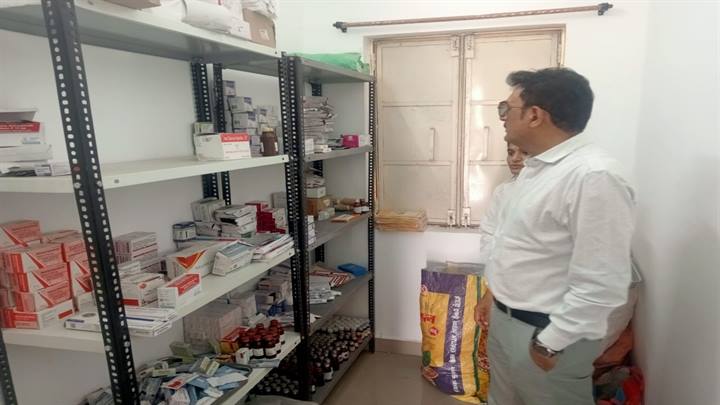 उज्जैन में स्वास्थ्य संस्थाओं का औचक निरीक्षण 2026